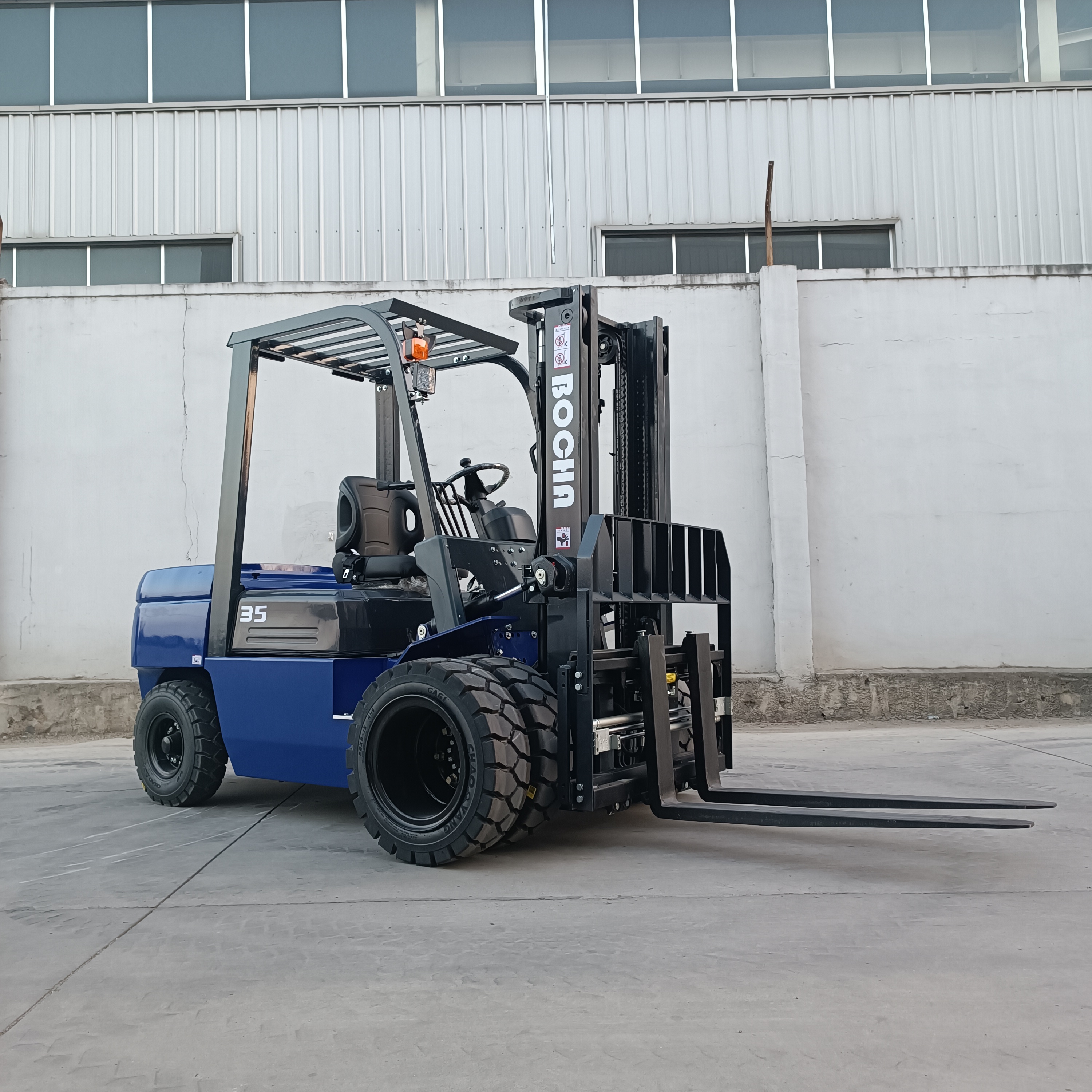 BOJUN's new diesel forklift CPC-35